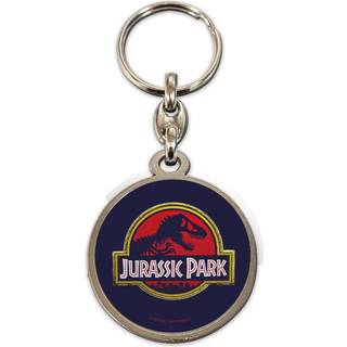Jurassic Park Metal Keychain Movie Logo 7 cm