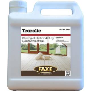 FAXE Træolie, ekstra hvid - 2,5 liter