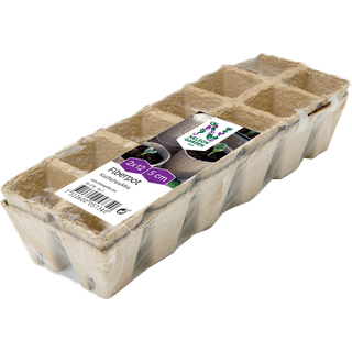 Fiberpot stribet 5cm 12 celler 2pk