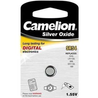 Camelion Sølvoxid-Knapcelle SR54 / G10 / LR1130 / 389 / SR1130 / 189 1er Blister