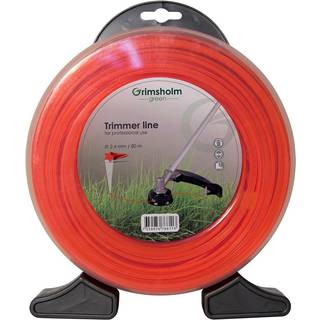 Grimsholm Trimmertråd Stjärna Orange 2,4mm 80m