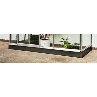 Halls Altan 3 fundament i sort til 1,3 m² drivhus