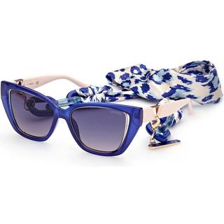 Guess GU7816 90W 54 Solbriller Kvinder Blue - Transparent Blue - 54mm