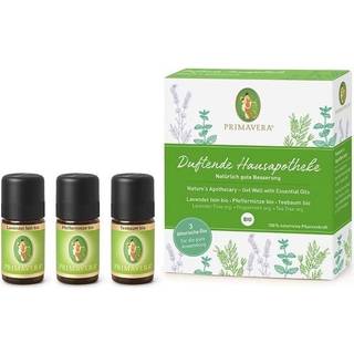 DUFTENDE HJEMMEAPOTEK 3x5 ml. økologiske æteriske olier