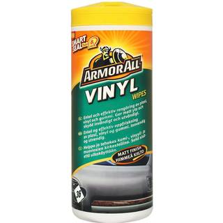 Våtservetter Plast Armor All Vinyl Wipes Matt Finish, 36 st (Burk)