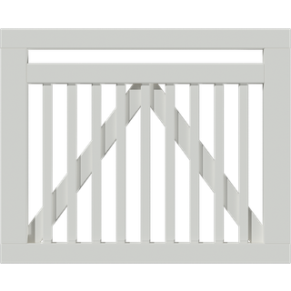 Plus Linea Facadelåge 100×80 cm - Hvid RAL 9010
