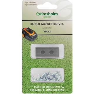 Grimsholm Knive til Worx Robotplæneklipper - 12 stk