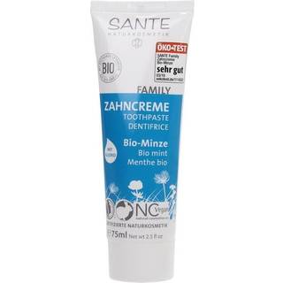 Naturlig Fluor Tandpasta SANTE Family Bio-Minze 75 ml.