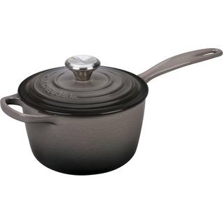 Le Creuset Signatur kasserolle i støbejern, flint