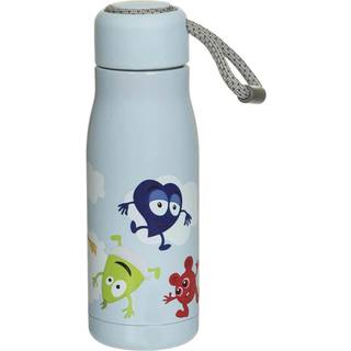BABBLARNA Termoflaske i rustfri stål, lyseblå,  350ml