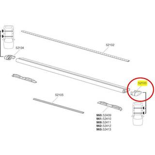Thule endeprop t.WingBar venstre