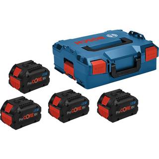 BOSCH Professional Batteripakke 4x5.5 AH ProCORE 18V + BOX (1600A02A2U)