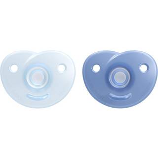 Philips Avent Soothie Blå 0-6 mdr. - 2 stk.