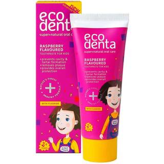 Ecodenta Kids Toothpaste Raspberry With Fluoride 75 ml
