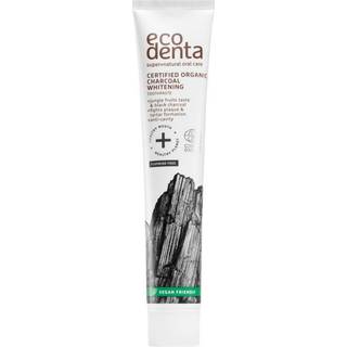 Ecodenta Tandpasta Whitening M. Sort Kul - 75 ml