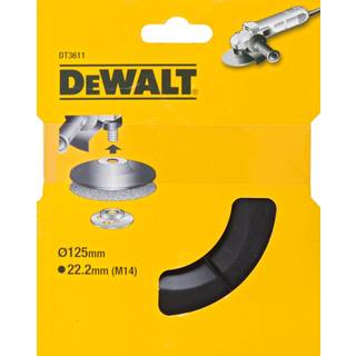 Dewalt gummibagskive DT3611 Ø125x22,2mm