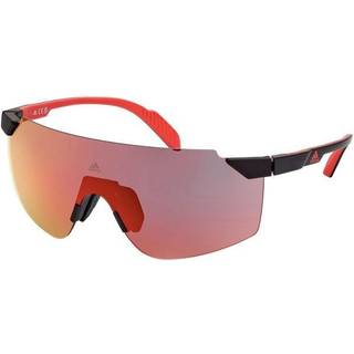 Adidas Sport Mand SP0056 02L Solbriller Plast Sort-opaque Transparent Maske Spejlet