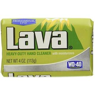 Lava Duftfri Håndsæbebar, 4 oz (ca. 113 g) - Kraftig pumice-rensemiddel til beskidte hænder, mild mod huden, karton med 48 stk
