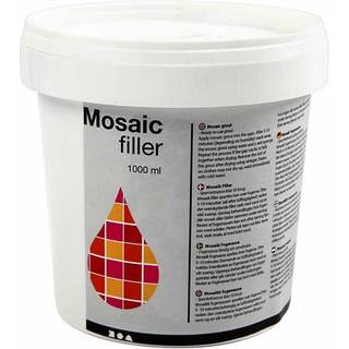Hvid Mosaik Fugemasse 1000ml - Effektiv og Holdbar
