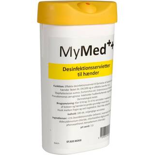 Vådserviet til hånddesinfektion 100 stk Hand Care