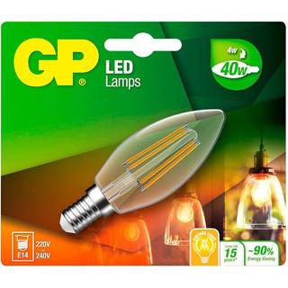 GP Batteries GP Lighting Filament Candle E14 4W (40W) 470 lm GP 078128