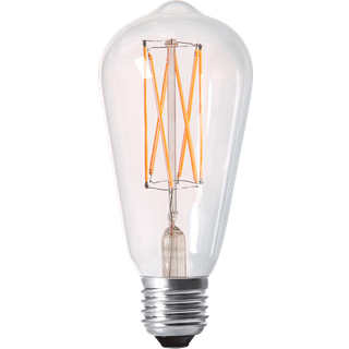 LED-pære E27 Edisonlampe Elect - Transparent