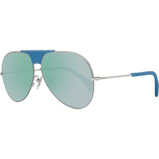 Police SPL740 579B 62 Solbriller Mænd Silver - Blue - 62mm
