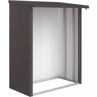 Bagvæg til Biohort Woodstock 150 Mørke Grå Metallic - 37012