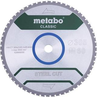 Metabo 4061792174566 - 628668000 Rundsavklinge steel cut, kvalitet classic, til semistationære rundsav