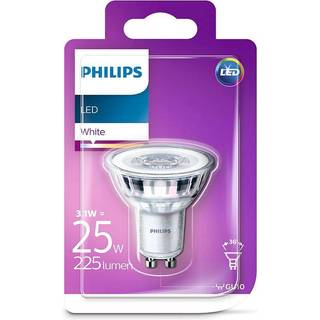 FORÅRSUDSALG - GU10 - Philips LED Spot 2.7W - 225lm - 3000K