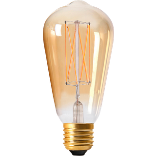 LED-pære E27 Edisonlampe Elect - Transparent