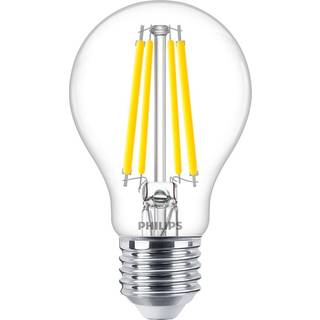 Philips MASTER Value LED Pære E27 Pære klar 7.8W 1055lm - 927 ekstra varm hvid | bedste farvegengivelse - dæmpbar - erstatter 75W