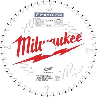 Milwaukee CSB MS W Savklinge 210x2,8x30 mm, 48T