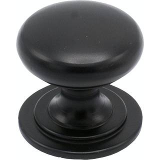 Beslag Design Mynta knop, Ø32 mm, sort
