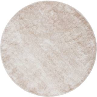Mattis tæppe Ø200 cm polyester beige.