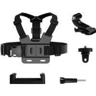 Brystsele med holder til GoPro / Insta360 - 5-i-1-sæt