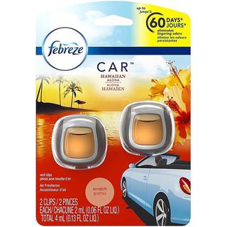Febreze Hawaiia Vent Clip Air Freshner 2 Count