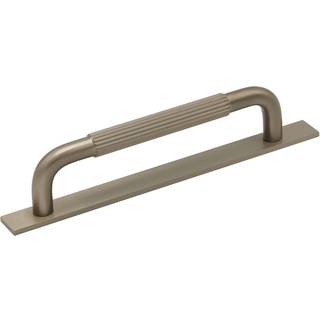 Beslag Design Helix Stripe/Bagplade greb, 128 mm, rustfrit stål look