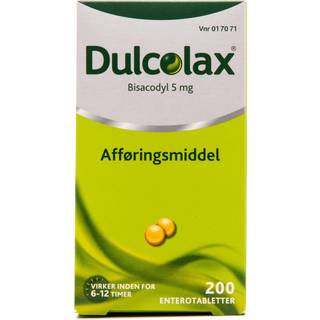 Dulcolax Enterotabletter - 5 mg - 200 Tabletter