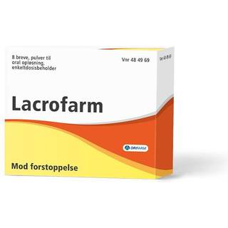 Lacrofarm, pulver til oral opløsning - 8 stk.