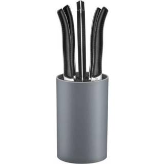 Lou Laguiole knivsæt & blok, sort, 6-pak - Lou Laguiole