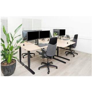 Neomounts NS-GLSPROTECT120 - partition screen - 120 x 65 cm - transparent