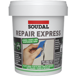 SOUDAL Repair Express Plaster / Letvægt Filler 900ml hvid