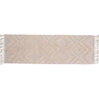 Venture Design Hilma bomuldstæppe Offwhite 80 x 250 cm