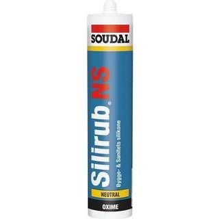 Silirub NS bygge- og sanitetssilikone 310ml hvid
