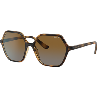 Vogue Briller VO5361S Polarized W656T5 55 Solbriller Kvinder Tortoiseshell - Dark Havana Crystal - 55mm