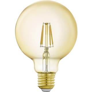 Outlet: EGLO Zigbee G95, E27 LED Globepære 4,9W i 2200K, Amber