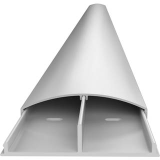 Multibrackets Cable Cover SS Aluminum 75mm W - 1100mm L - kabelskjuler, aluminium
