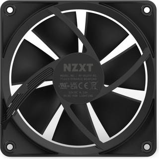 NZXT F120 RGB - White - Kabinet køler - 120mm - Hvid med RGB - 28 dBA