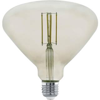 Outlet: EGLO LED Pære 4W E27 BR150 Dæmpbar Røget Glas